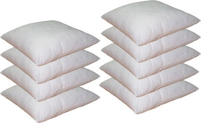

Lushomes Plain Back Cushion Pack of 9(White)