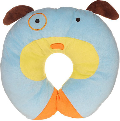 

WonderKart Blue Dog Baby Pillow Pack of 1(Blue)