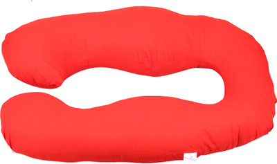 

MomToBe Solid Pregnancy Pillow Pack of 1(Red)