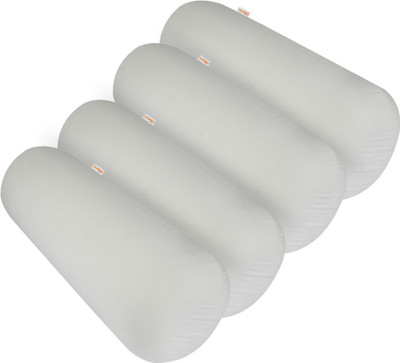 

Magasin Round Memory Foam Cushion Insert 24" X 8" - Set of 4 Big Bolster(White)