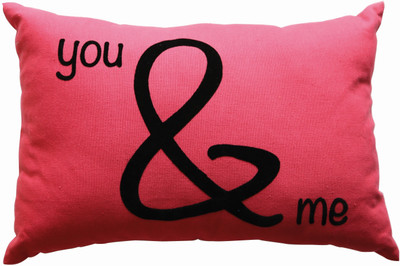 10% OFF on Random in Tandem Cotton Quotes Cushion Pack of 1(Red) 10% OFF on Random in Tandem Cotton Quotes Cushion Pack of 1(Red)