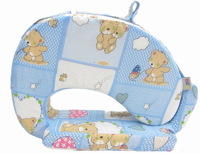 

Nina Printed Baby Pillow Pack of 1(Multicolor)