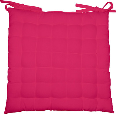 

Lushomes Solid Chair Cushion Pack of 1(Rasberry)