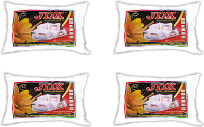 

JDX Printed Bed/Sleeping Pillow Pack of 4(White)