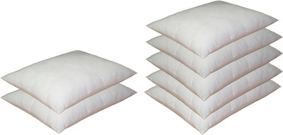 

Lushomes Solid Bed/Sleeping Pillow Pack of 7(White)