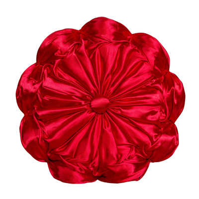 

Welcome Cushions Solid Decorative Cushion Pack of 1(Red)