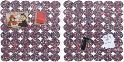 

Marine Pearl Oval 1.5 x 1.5 Ft Pack of 2 Pin Board Notice Board Bulletin Board(Multi)
