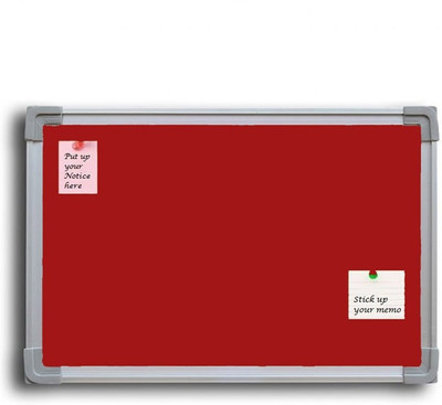 

Jagdish Traders Concrete Board Bulletin Board(Maroon)