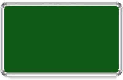 Action World Notice Board 2x2 ft. Pin Up Board Bulletin Board(Green)