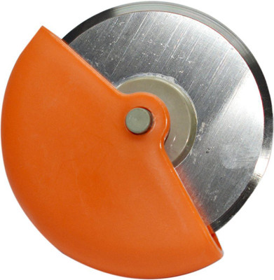 

Total Home Appliances Wheel Pizza Cutter(Stainless Steel Pack of 1), Silver