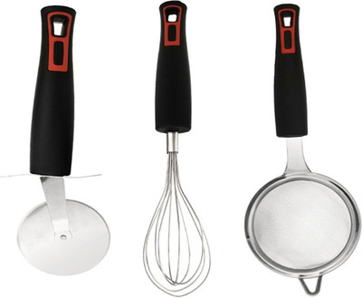 

Home Creations Wheel Pizza Cutter(Stainless Steel), Black