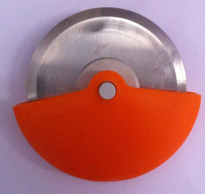 Ganesh Wheel Pizza Cutter(Stainless Steel Pack of 1), Orange