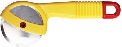 

Capstone Rolling Pizza Cutter(Stainless Steel), Yellow