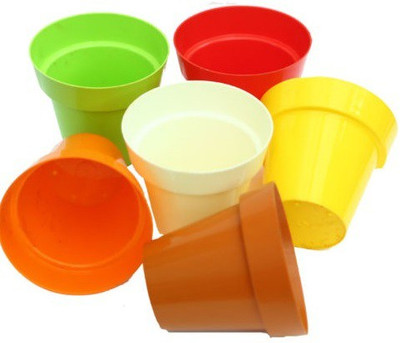

Minerva Naturals TABLE TOP Plant Container Set(Pack of 6, Plastic)