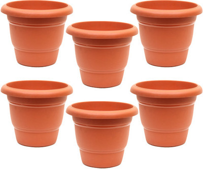 

Natures Plus Home Garden Plant Container Set(Pack of 6, Plastic)