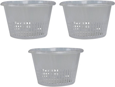 

orchid-tree Plant Container Set(Pack of 3, Plastic)