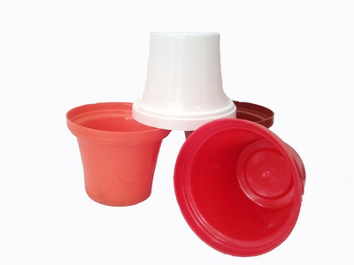 

VGreen Plant Container Set(Pack of 4, Plastic)