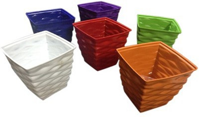 

Toygully Plant Container Set(Pack of 6, Plastic)