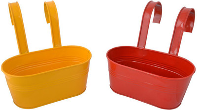 

Green Girgit Plant Container Set(Metal)