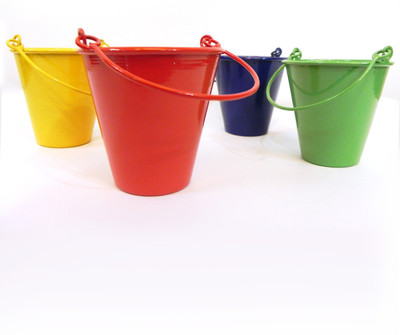 

Green Girgit Plant Container Set(Pack of 4, Metal)