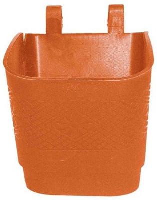 

Minerva Naturals VERTICAL POT terracotta color set of 5 Plant Container Set(Pack of 5, Plastic)