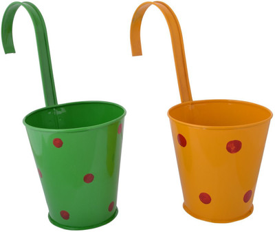 

Green Girgit Plant Container Set(Metal)