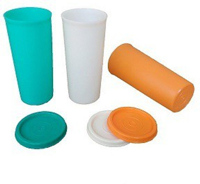 MINERVA NATURALS Tupperware Tropical Plastic Container Set, 350 ml, Set of 3 Plant Container Set(Pack of 3, Plastic) available at flipkart for Rs.499