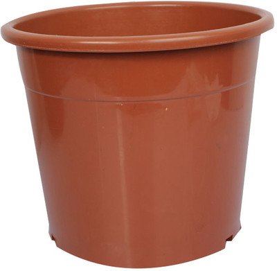 

Easy Gardening 10 Inch Nursery Plant Container Set(Pack of 10, Plastic)