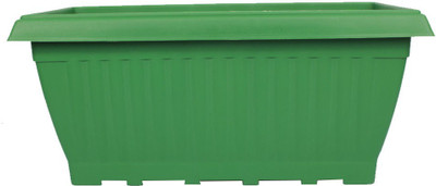 

Easy Gardening Royal 4 Rectangle Plant Container Set(Pack of 3, Plastic)
