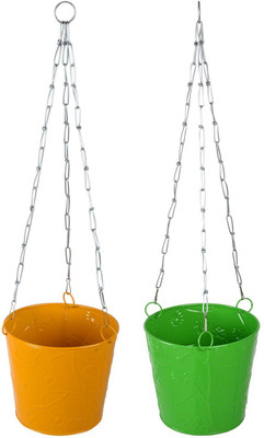 

Green Girgit Plant Container Set(Metal)