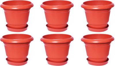 

Blessed Ring Plant Container Set(Pack of 6, Plastic)