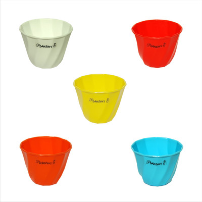 

Planters ML505 Plant Container Set(Pack of 5, Plastic)