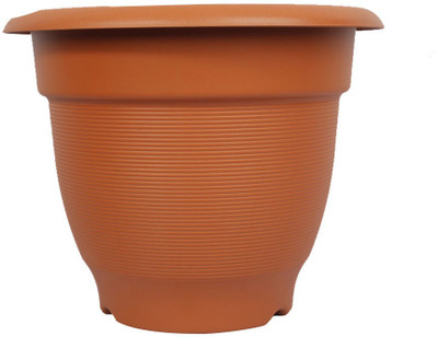 

Easy Gardening 14 Inch Elegance Plant Container Set(Pack of 6, Plastic)