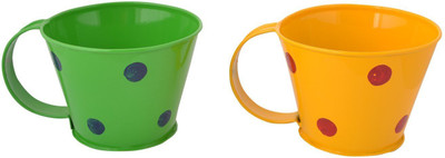 

Green Girgit Plant Container Set(Metal)