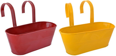 

Green Girgit Plant Container Set(Metal)