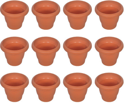 

Real Seed Planter Highly Durable and Elegant Plant Container Set(Pack of 12, Plastic)