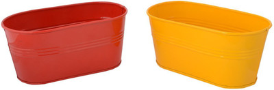 

Green Girgit Plant Container Set(Metal)