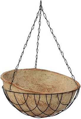 

MINERVA NATURALS COIR HANGING Plant Container Set(Metal)