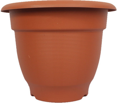 

Easy Gardening 12 Inch Elegance Plant Container Set(Pack of 5, Plastic)