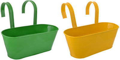 

Green Girgit Plant Container Set(Metal)