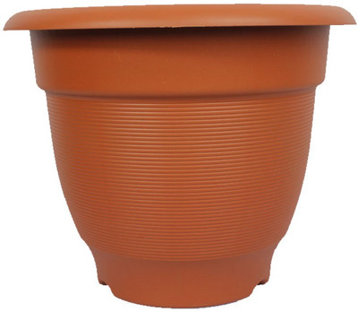 

Easy Gardening 16 Inch Elegance Plant Container Set(Pack of 3, Plastic)