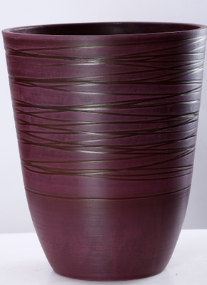 

AGRILABH HOME & KITCHEN GARDEN Plant Container(Plastic, External Height - 27 cm), Purple