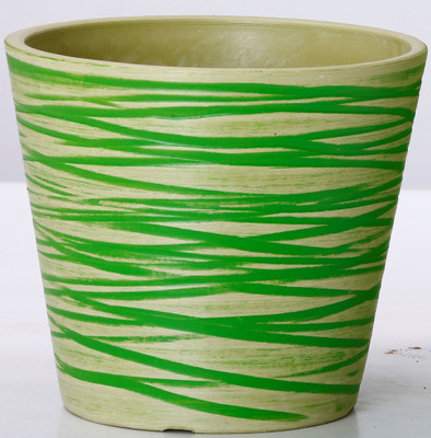 

AGRILABH HOME & KITCHEN GARDEN Plant Container(Plastic, External Height - 18 cm), Yellow