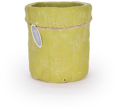 

Scrafts Cement Garden Small - Green Plant Container(Ceramic, External Height - 12 cm)