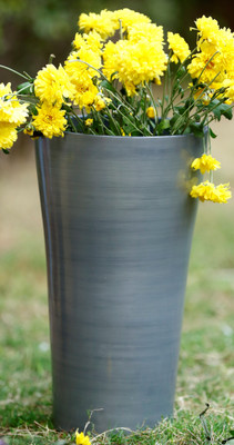 

AGRILABH HOME & KITCHEN GARDEN Plant Container(Plastic, External Height - 38 cm), Grey