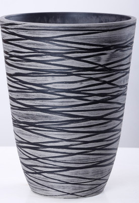 

AGRILABH HOME & KITCHEN GARDEN Plant Container(Plastic, External Height - 19 cm), Grey