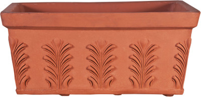 

FIXOPAN Plant Container(Plastic, External Height - 33 cm), Brown