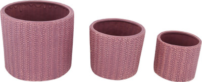 

JB Collection Plant Container(Ceramic), Purple