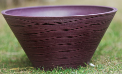 

AGRILABH HOME & KITCHEN GARDEN Plant Container(Plastic, External Height - 20.3 cm), Purple