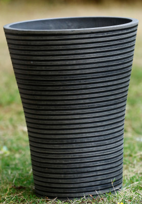 

AGRILABH HOME & KITCHEN GARDEN Plant Container(Plastic, External Height - 36 cm), Grey
